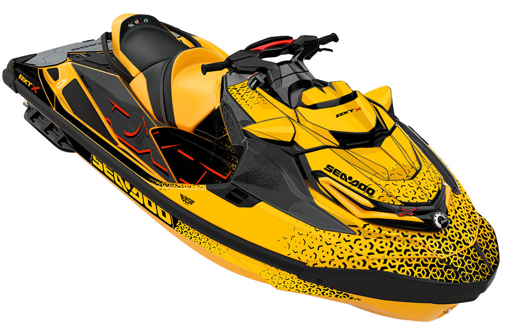 Particles Millenium Yellow Sea-Doo RXT Graphics