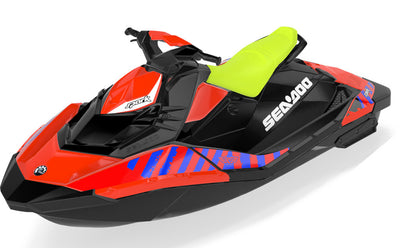 POP Sea-Doo Spark Graphics Manta Pink Max Coverage