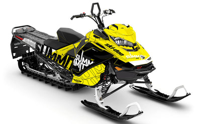 Replay Blue Green Ski-Doo REV Gen4 Summit Full Coverage Sled Wrap