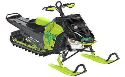 Replay Ski-Doo REV Gen5 Mountain Quetzal Manta Less Coverage