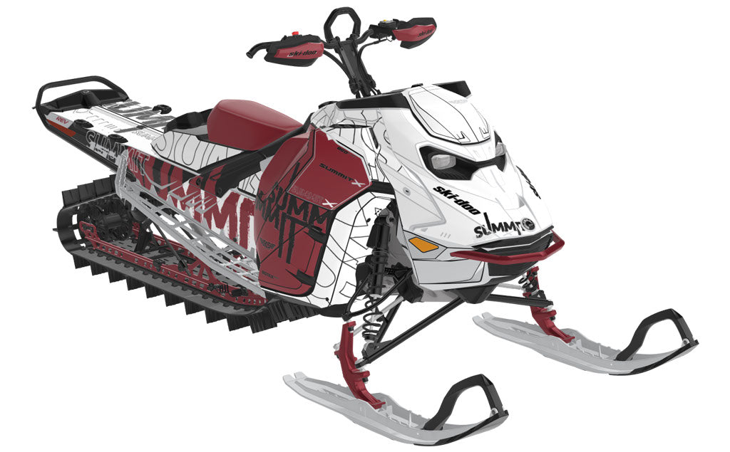 Replay Ski-Doo REV Gen5 Mountain Spartan White Premium Coverage