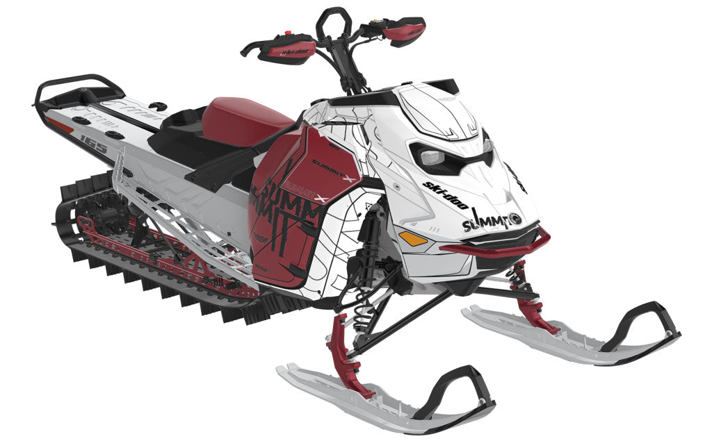 Replay Ski-Doo REV Gen5 Mountain Spartan White Less Coverage