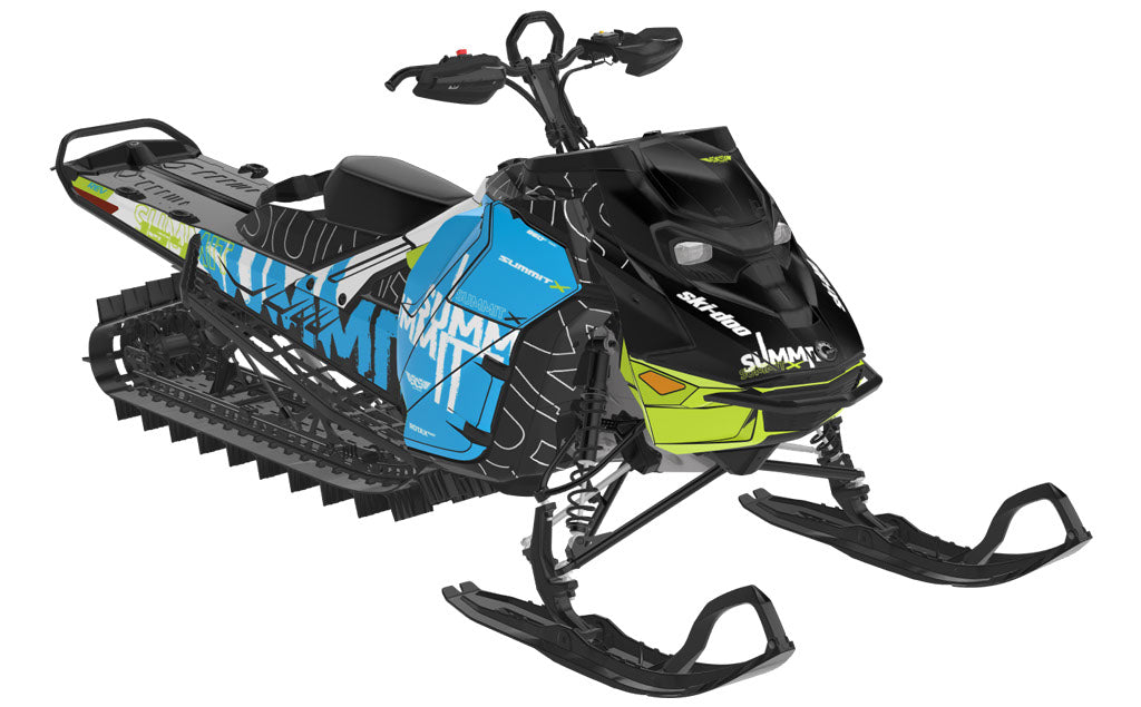 Replay Ski-Doo REV Gen5 Mountain Cyan Manta Full Coverage