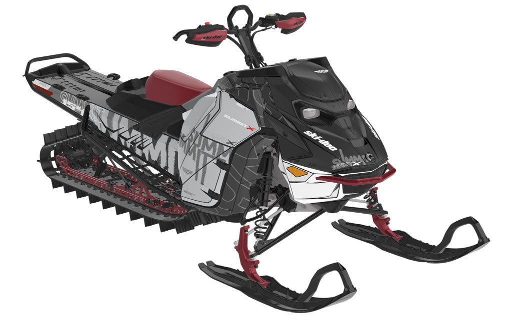 Replay Ski-Doo REV Gen5 Mountain DrkGrey Black Partial Coverage