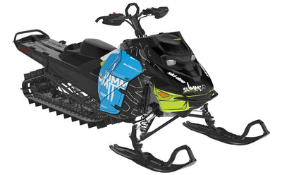 Replay Ski-Doo REV Gen5 Mountain Cyan Manta Less Coverage