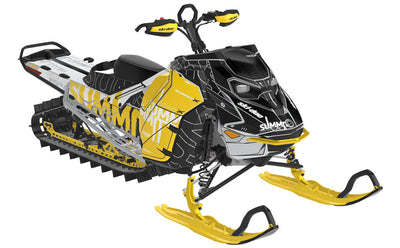 Replay Ski-Doo REV Gen5 Mountain Black VintageYellow Full Coverage