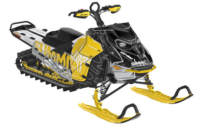 Replay Ski-Doo REV Gen5 Mountain Black VintageYellow Partial Coverage