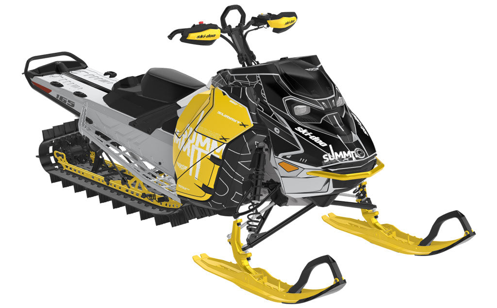 Replay Ski-Doo REV Gen5 Mountain Black VintageYellow Less Coverage