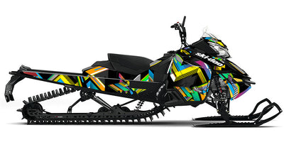 RetroSpect CMYK Ski-Doo REV-XM Sled Wrap