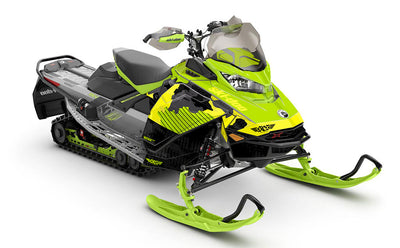 Rogue Green Red Ski-Doo REV Gen4 Renegade Full Coverage Sled Wrap