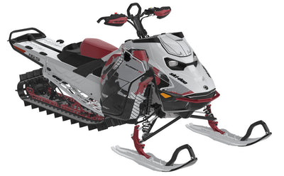 Rogue Ski-Doo REV Gen5 Mountain Spartan CatGrey Less Coverage