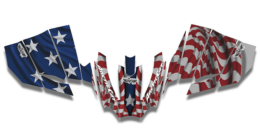 Screaming Freedom Arctic Cat Sno Pro Racer Sled Wraps