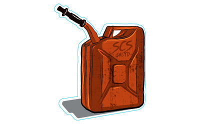 Gas Can Sticker - SCS Unlimited 