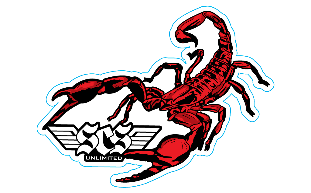 Scorpion Sticker - SCS Unlimited 