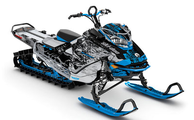 Sidestep Black Octane Ski-Doo REV Gen4 Summit Full Coverage Sled Wrap