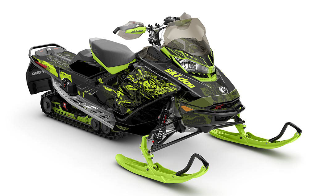 Sidestep Manta Army Ski-Doo REV Gen4 Renegade Less Coverage Sled Wrap