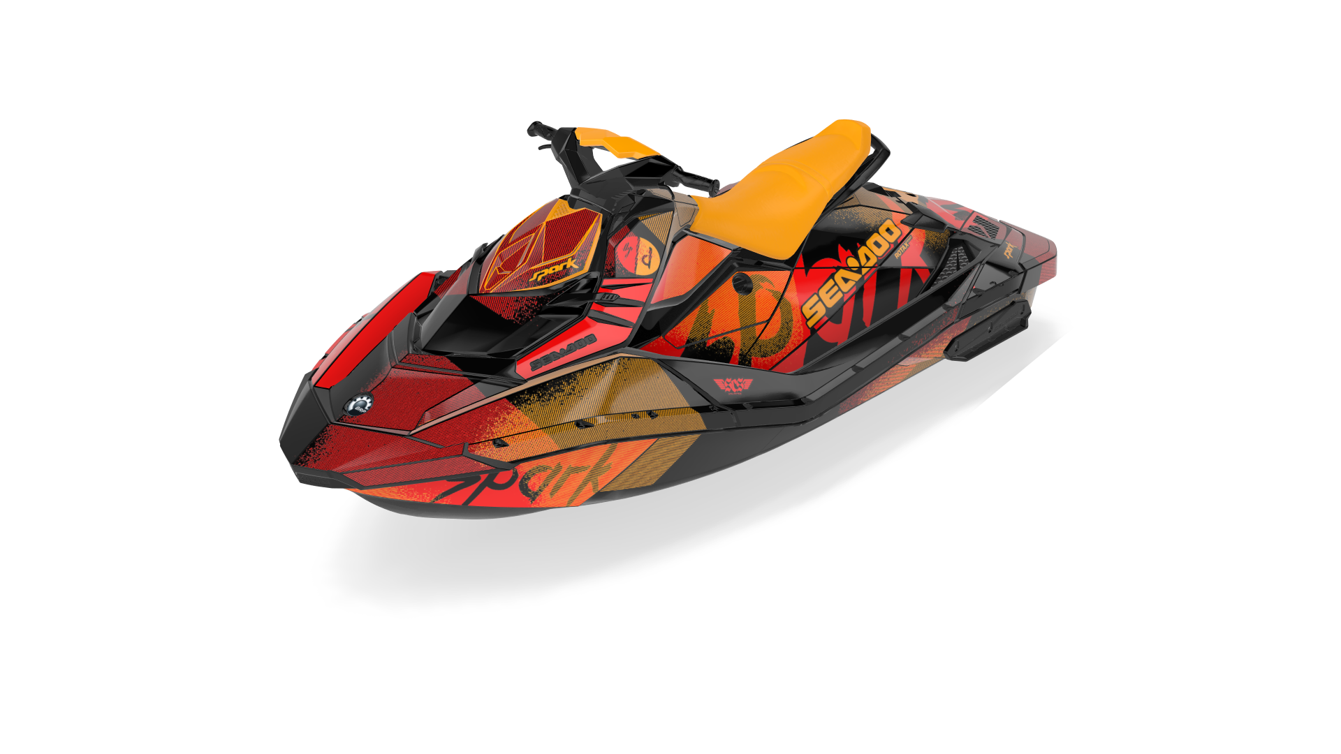 Offshore SeaDoo SPARK Graphics kit and Wraps
