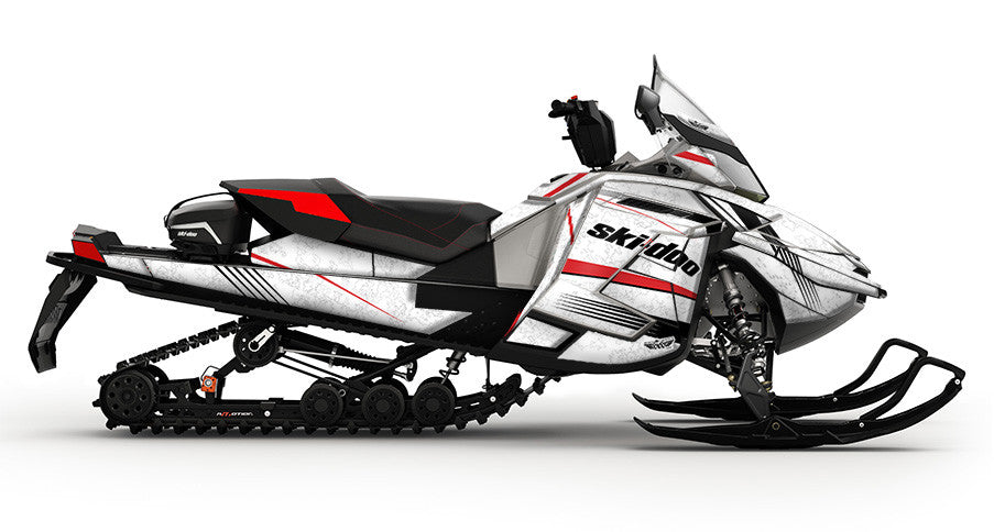 Snow Camo Ski-Doo REV-XR Sled Wrap