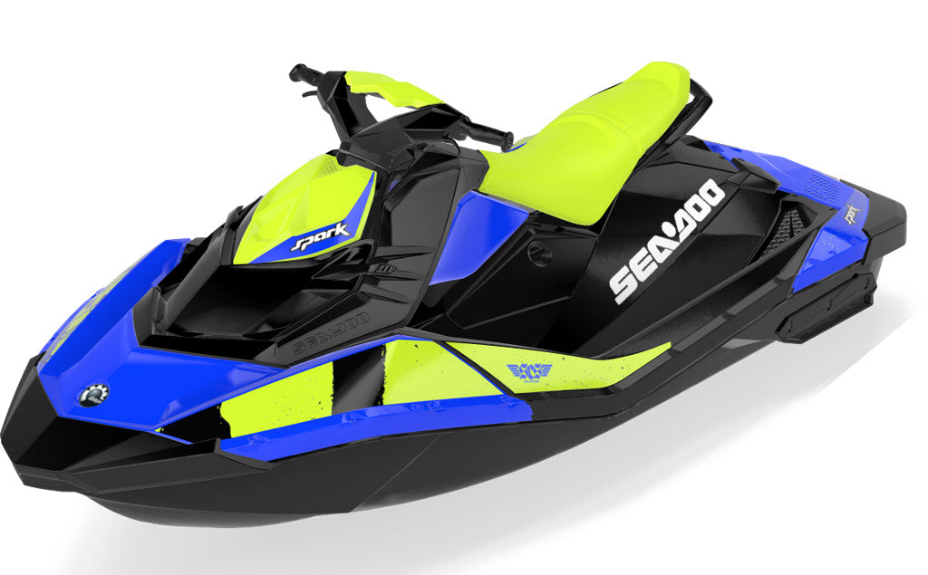 Spinner Sea-Doo Spark Graphics Reef Purple Less Coverage