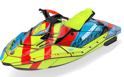 Spinner Sea-Doo Spark Graphics Red Manta Max Coverage