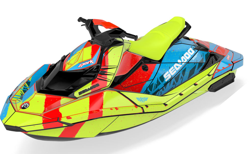 Spinner Sea-Doo Spark Graphics Red Manta Premium Coverage
