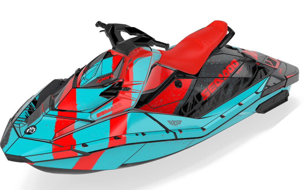 Spinner Sea-Doo Spark Graphics Blue Manta Max Coverage