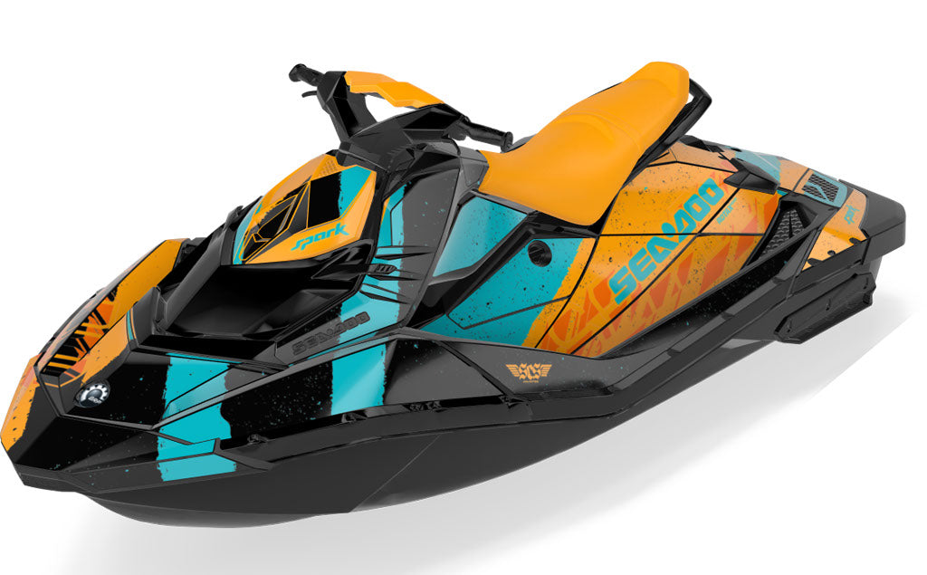 Spinner Sea-Doo Spark Graphics Red Reef Premium Coverage