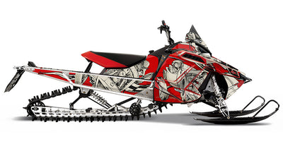 Squindo Drag Ski PRO-RMK Sled Wraps Decals 