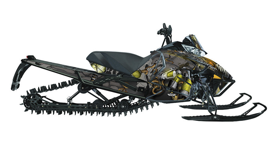 Squindo Master Lab  Arctic Cat Pro Climb Sled Wraps
