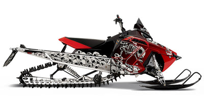Squindo Skulls PRO-RMK Sled Wraps Decals 