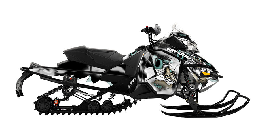 Squindo Yeti Ski-Doo REV-XS Sled Wrap
