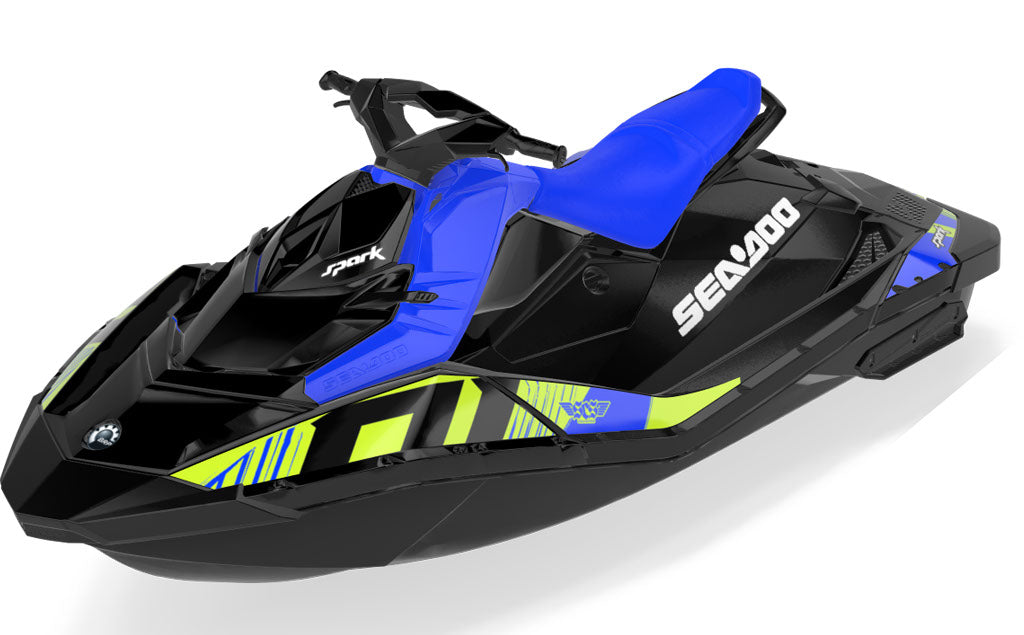 Surge Sea-Doo Spark Graphics Manta Blue Max Coverage