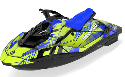 Surge Sea-Doo Spark Graphics Manta Blue Full Coverage