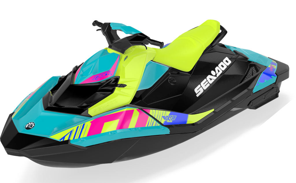 Surge Sea-Doo Spark Graphics Purple Pink Max Coverage