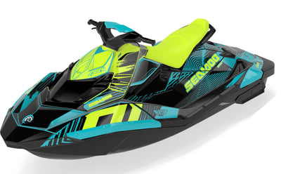 Surge Sea-Doo Spark Graphics Reef Manta Partial Coverage