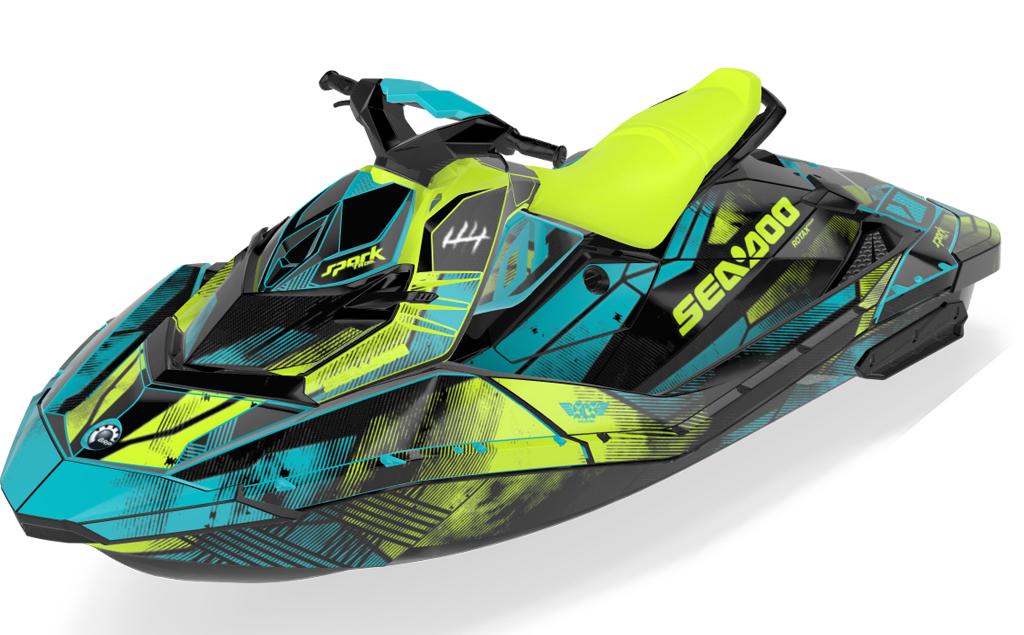 Tally Sea-Doo Spark Graphics Manta Reef Max Coverage