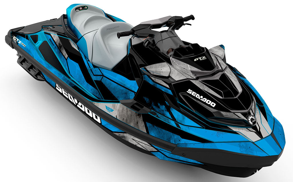 Tally Blue Grey Sea-Doo GTX Graphics