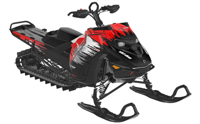 Thrasher Ski-Doo REV Gen5 Sled Wrap Partial Coverage