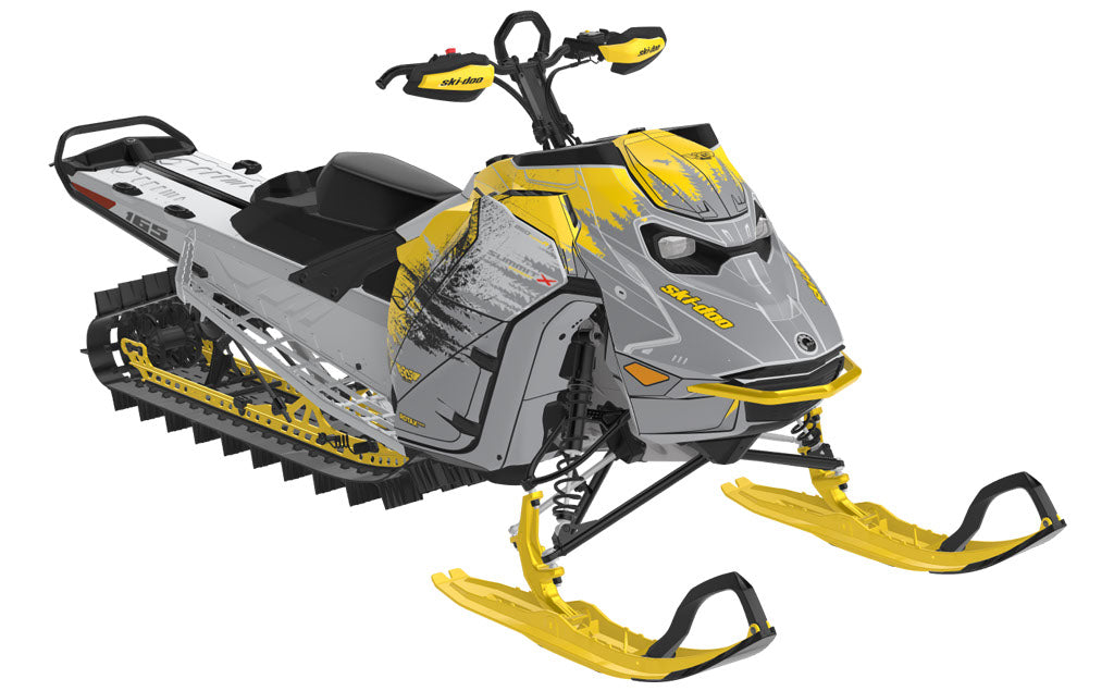 Thrasher Ski-Doo REV Gen5 Sled Wrap Less Coverage