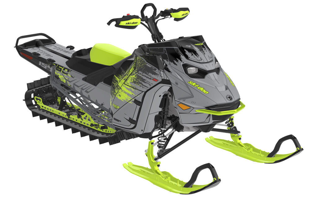 Thrasher Ski-Doo REV Gen5 Sled Wrap Partial Coverage