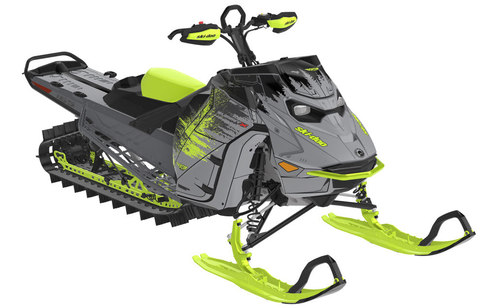 Thrasher Ski-Doo REV Gen5 Sled Wrap Less Coverage