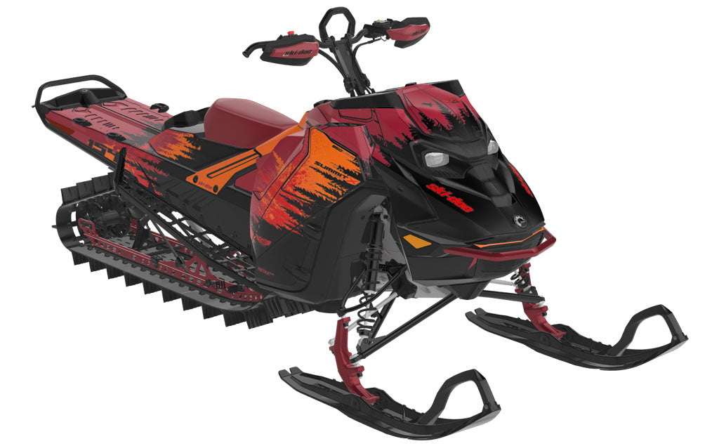 Thrasher Ski-Doo REV Gen5 Sled Wrap Premium Coverage