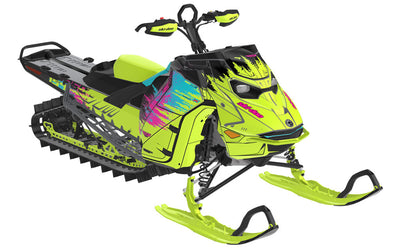 Thrasher Ski-Doo REV Gen5 Sled Wrap Partial Coverage