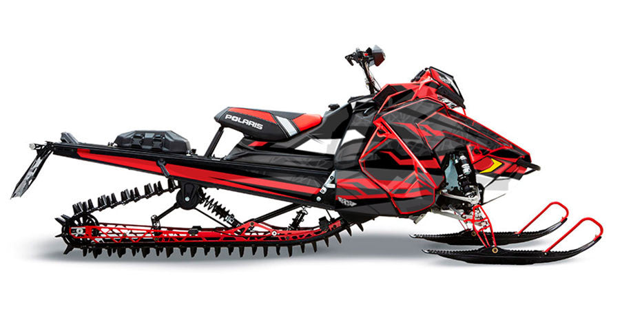 Titan | Polaris AXYS Snowmobile Sled Wraps & Graphics