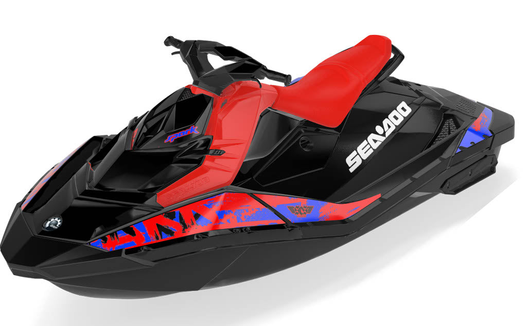 Tomahawk Sea-Doo Spark Graphics Green Manta Max Coverage