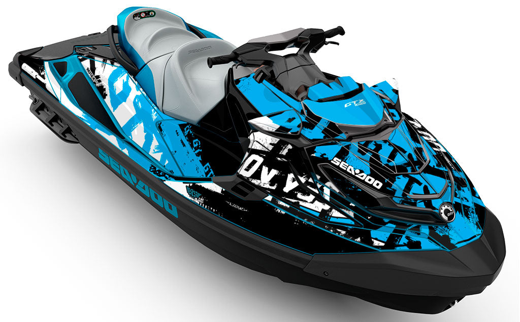 Tomahawk Blue Black Sea-Doo GTX Graphics