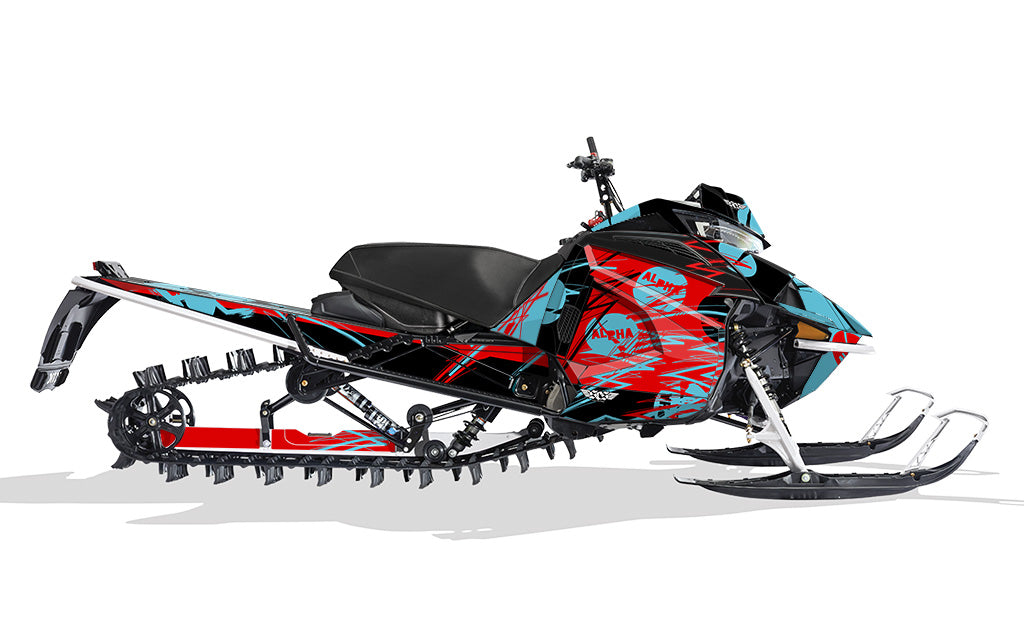 Tracked Up Arctic Cat Ascender Sled Wraps