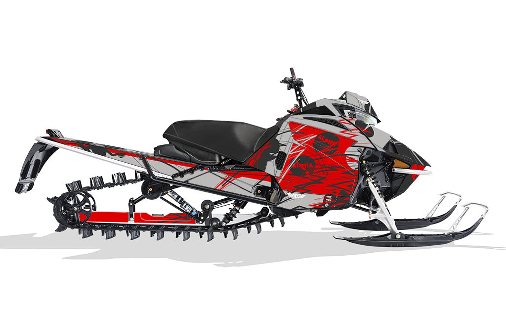 Tracked Up Arctic Cat Ascender Sled Wraps