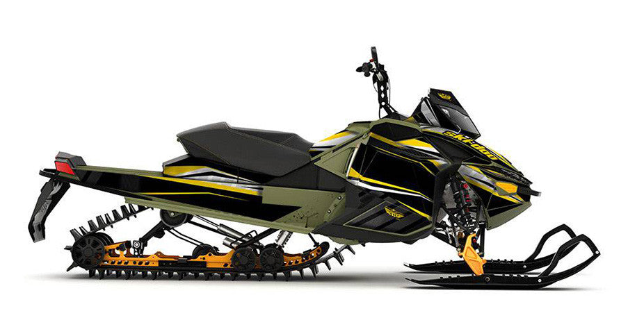 Tron Ski-Doo REV-XP Sled Wrap