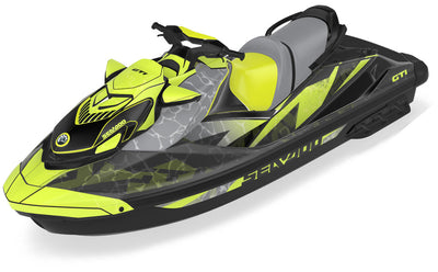Tsunami ReefBlue CatGrey Sea-Doo GTI Graphics